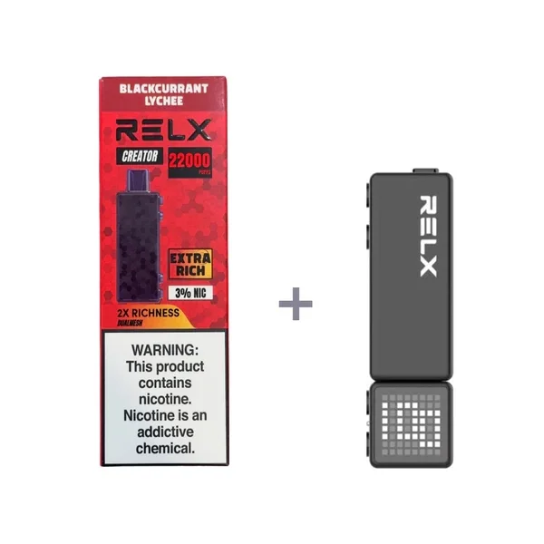 RELX Creator 22000口拋棄式電子煙｜悅刻積木電子煙 | 專機專用